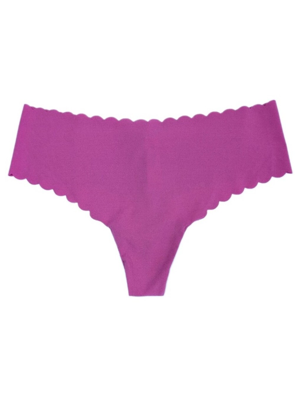 Victoria's Secret No Show Thong Large Women Smooth Panty New stretch rose 82s5